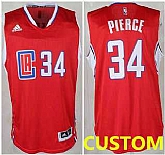Los Angeles Clippers Custom Revolution 30 Swingman 2015 New Red Jersey,baseball caps,new era cap wholesale,wholesale hats